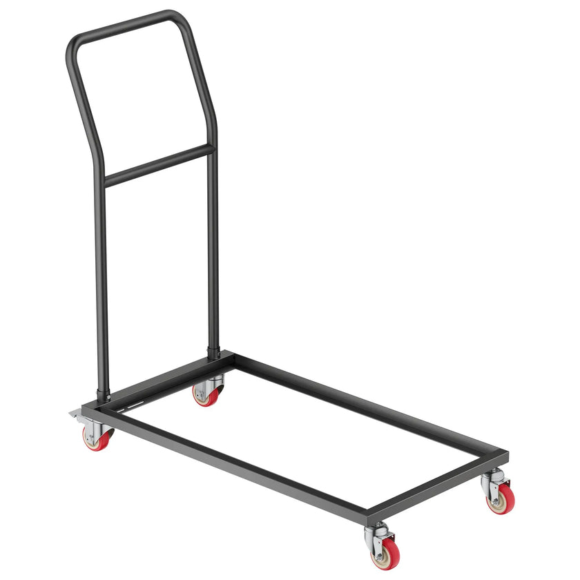 VEVOR Folding Chair Rack Cart for 25 Chairs of 300 LBS L-shape Vertical