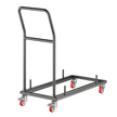 VEVOR Folding Chair Rack Cart for 25 Chairs of 300 LBS L-shape Horizontal