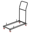 VEVOR Folding Chair Rack Cart for 25 Chairs of 300 LBS L-shape Horizontal