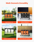 VEVOR Folding Chair Rack Cart for 42 Chairs or 12 Tables of 400 LBS with Wheels