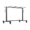 VEVOR Folding Chair Rack Cart for 42 Chairs or 12 Tables of 400 LBS with Wheels