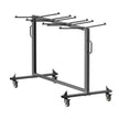 VEVOR Folding Chair Rack Cart for 42 Chairs or 12 Tables of 400 LBS with Wheels