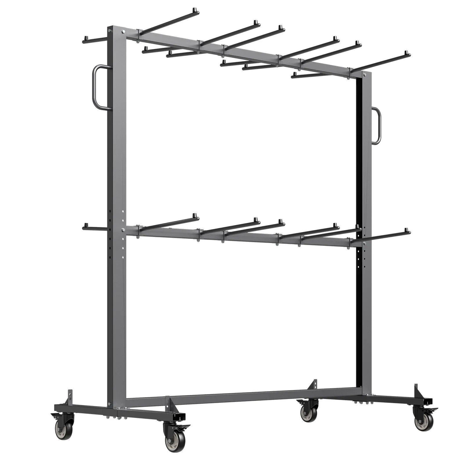 VEVOR Folding Chair Rack Cart for 84 Chairs/ 12 Tables+42 Chairs of 800 LBS