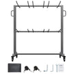 VEVOR Folding Chair Rack Cart for 84 Chairs/ 12 Tables+42 Chairs of 800 LBS