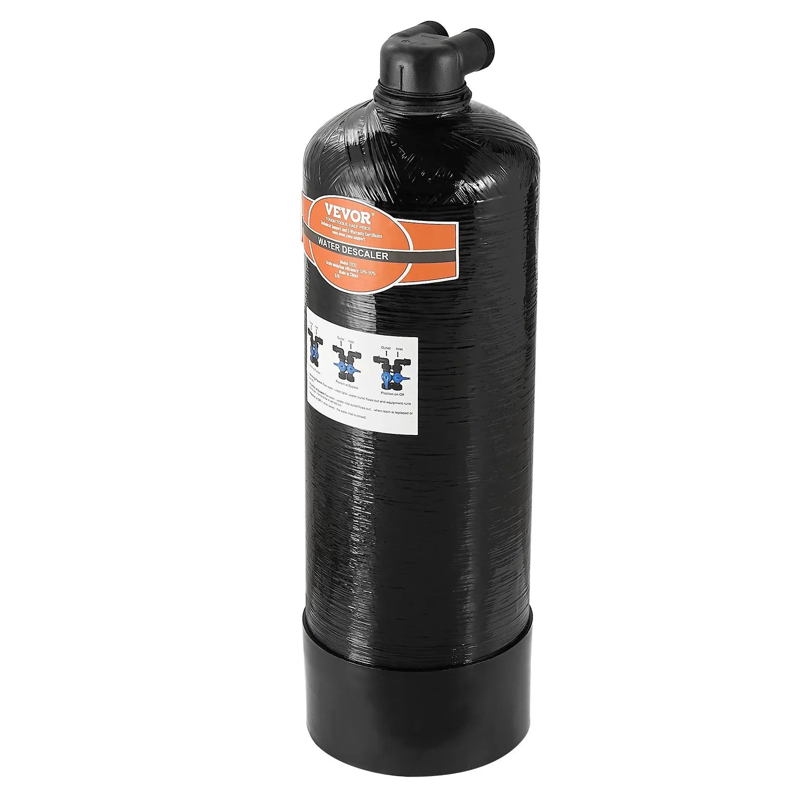VEVOR Whole House Salt Free Descaler Water Descaler System for 2-3 Person Family