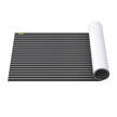 VEVOR EVA Foam Faux Teak Boat Deck Sheet Floor Pad Mat 94 x 47/94 x 35/90 x 35 Inch Black + White Seam Self-Adhesive Sea Deck Marine Yacht Skid-Proof RV Boat Floor EVA Foam Deck for Garden Floor