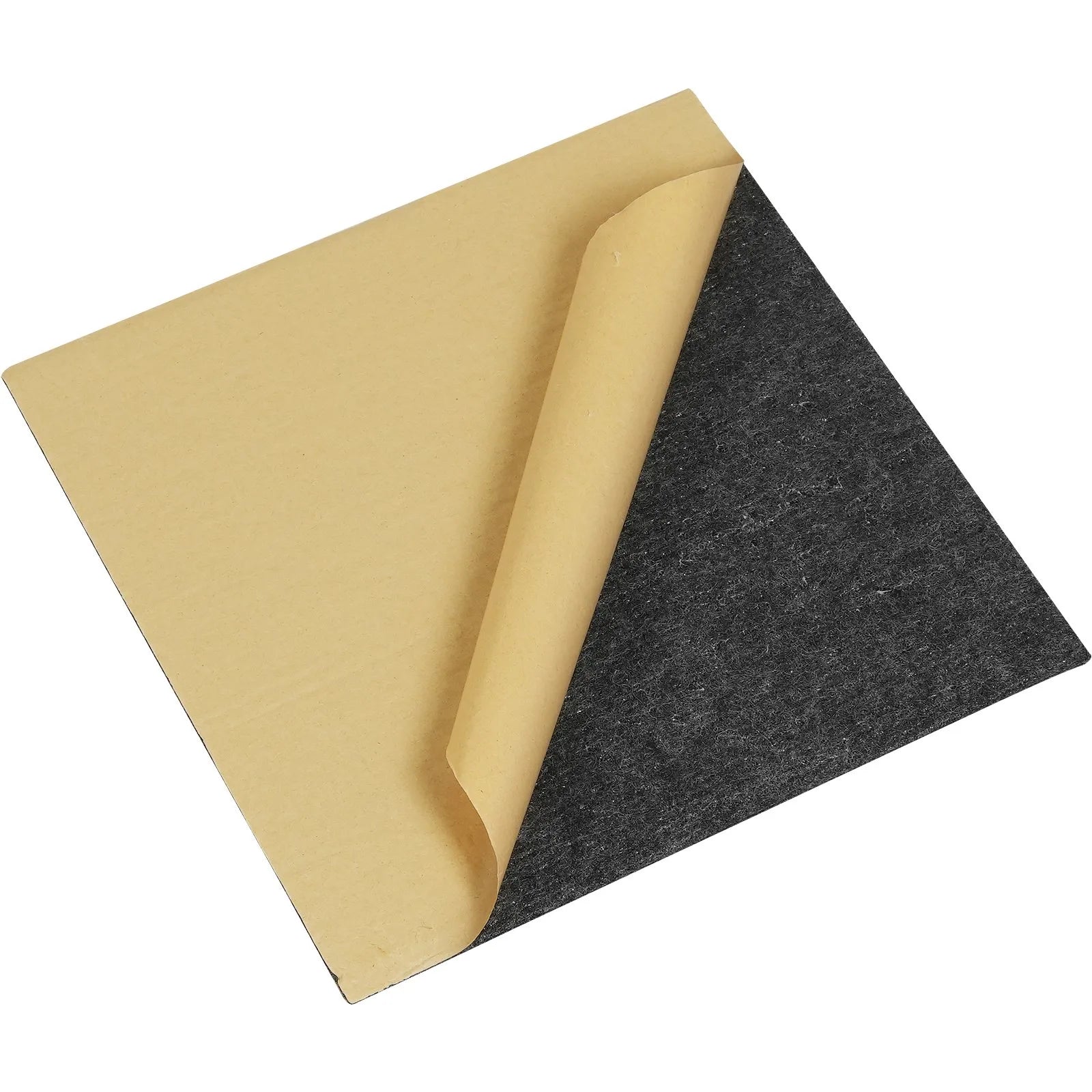 VEVOR Carpet Tiles Peel and Stick, 12” x 12” Squares Self Adhesive Carpet Floor Tile, Soft Padded Carpet Tiles, Easy Install DIY for Bedroom Living Room Indoor Outdoor (12 Tiles, Dark Gray)