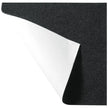 VEVOR Carpet Tiles Peel and Stick, 24” x 24” Squares Self Adhesive Carpet Floor Tile, Soft Padded Carpet Tiles, Easy Install DIY for Bedroom Living Room Indoor Outdoor (15Tiles, Carbon Black)
