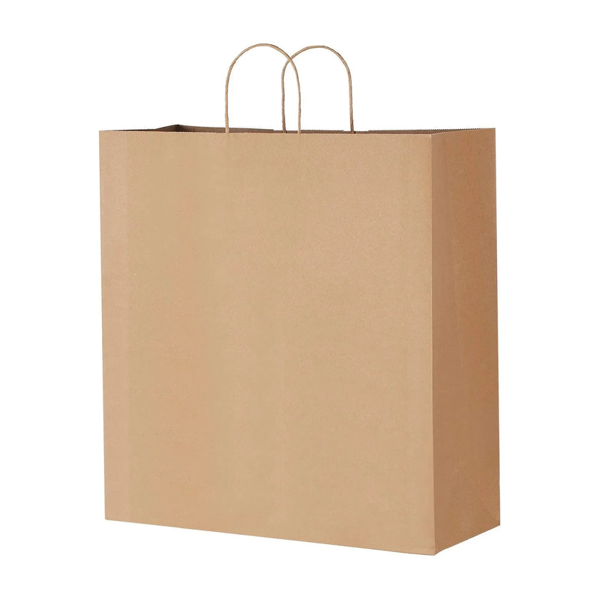 VEVOR Kraft Paper Bags with Handles – 100Pcs Large Eco-Friendly Bags
