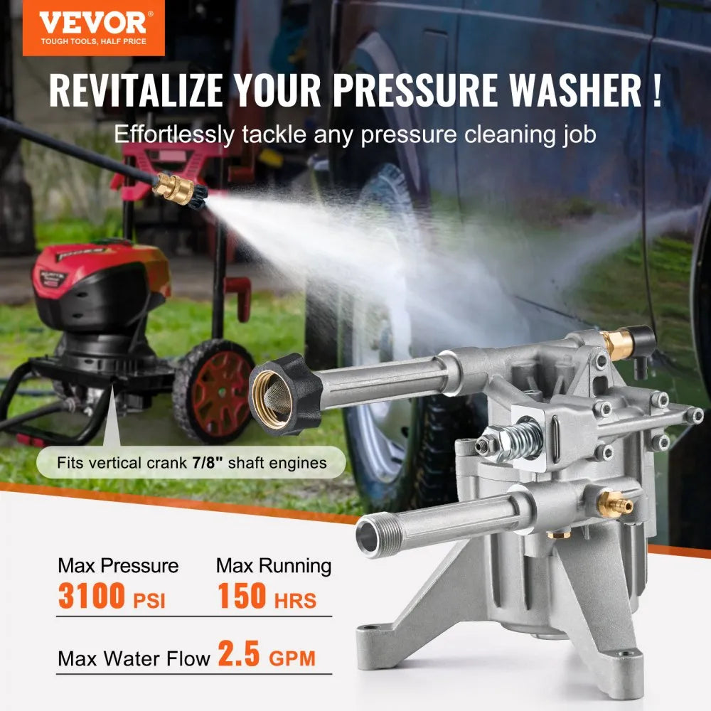 VEVOR Pressure Washer Pump 7/8