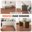 VEVOR Self Adhesive Vinyl Floor Tiles 36 x 6 inch, 36 Tiles 2.5mm Thick Peel & Stick, Deep Brown Wood Grain DIY Flooring for Kitchen, Dining Room, Bedrooms & Bathrooms, Easy for Home Decor