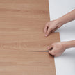 VEVOR Self Adhesive Vinyl Floor Tiles 36 x 6 inch, 36 Tiles 2.5mm Thick Peel & Stick, Natural Wood Grain DIY Flooring for Kitchen, Dining Room, Bedrooms & Bathrooms, Easy for Home Decor