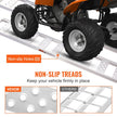 VEVOR Aluminum Ramps with Treads 1250 lbs 78