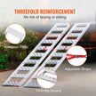 VEVOR Aluminum Ramps with Treads 1250 lbs 78
