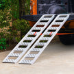 VEVOR Aluminum Ramps with Treads 1250 lbs 78
