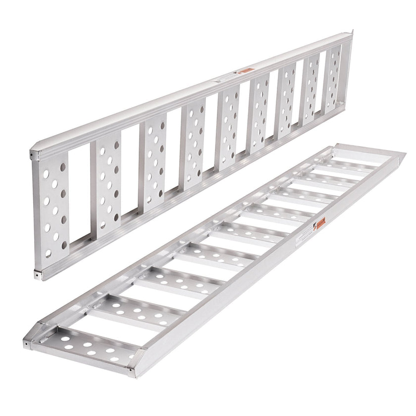 VEVOR Aluminum Ramps with Treads 1250 lbs 78