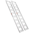 VEVOR Aluminum Ramps with Treads 1250 lbs 78