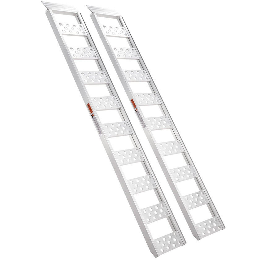 VEVOR Aluminum Ramps with Treads 1250 lbs 78