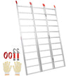 VEVOR Aluminum Ramps, 1500 lbs, Folding Loading Ramp with Load Straps, Tri-Fold Ramp for UTV, ATV, Trucks, Motorcycle, Lawnmower, Snow Blower, 77