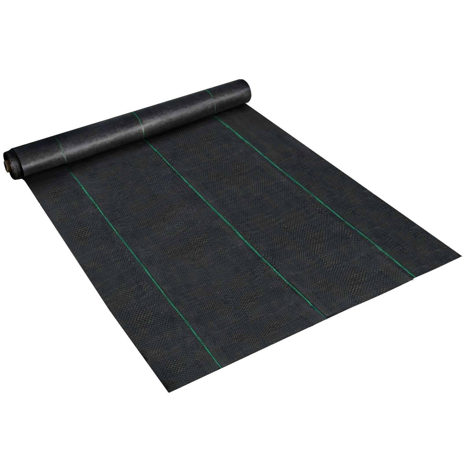 VEVOR Garden Weed Barrier Fabric, 3.24oz Heavy Duty Landscape Fabric, 3x300 ft Weed Block Control for Garden Ground Cover, Woven Geotextile Fabric for Landscaping, Gardening, Underlayment, Black