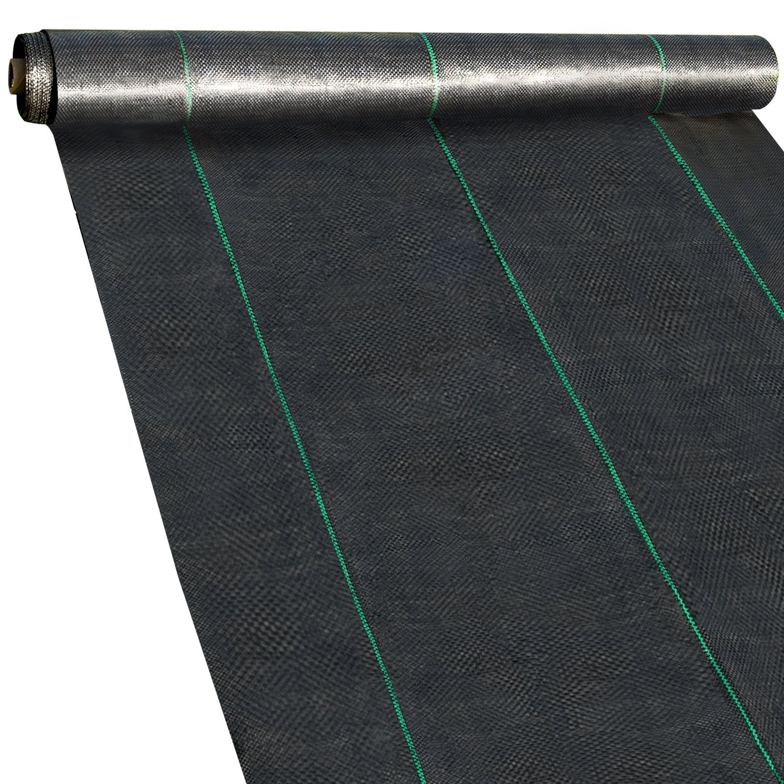 20 YEAR 6.5x330 ft Heavy Duty PP Woven Weed Barrier Landscape Ground Cover 3.2Oz