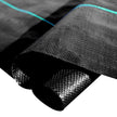 VEVOR 6FTx300FT Premium Weed Barrier Fabric Heavy Duty 1.5OZ, Woven Weed Control Fabric, High Permeability Good for Flower Bed, Geotextile Fabric for Underlayment, Polyethylene Ground Cover