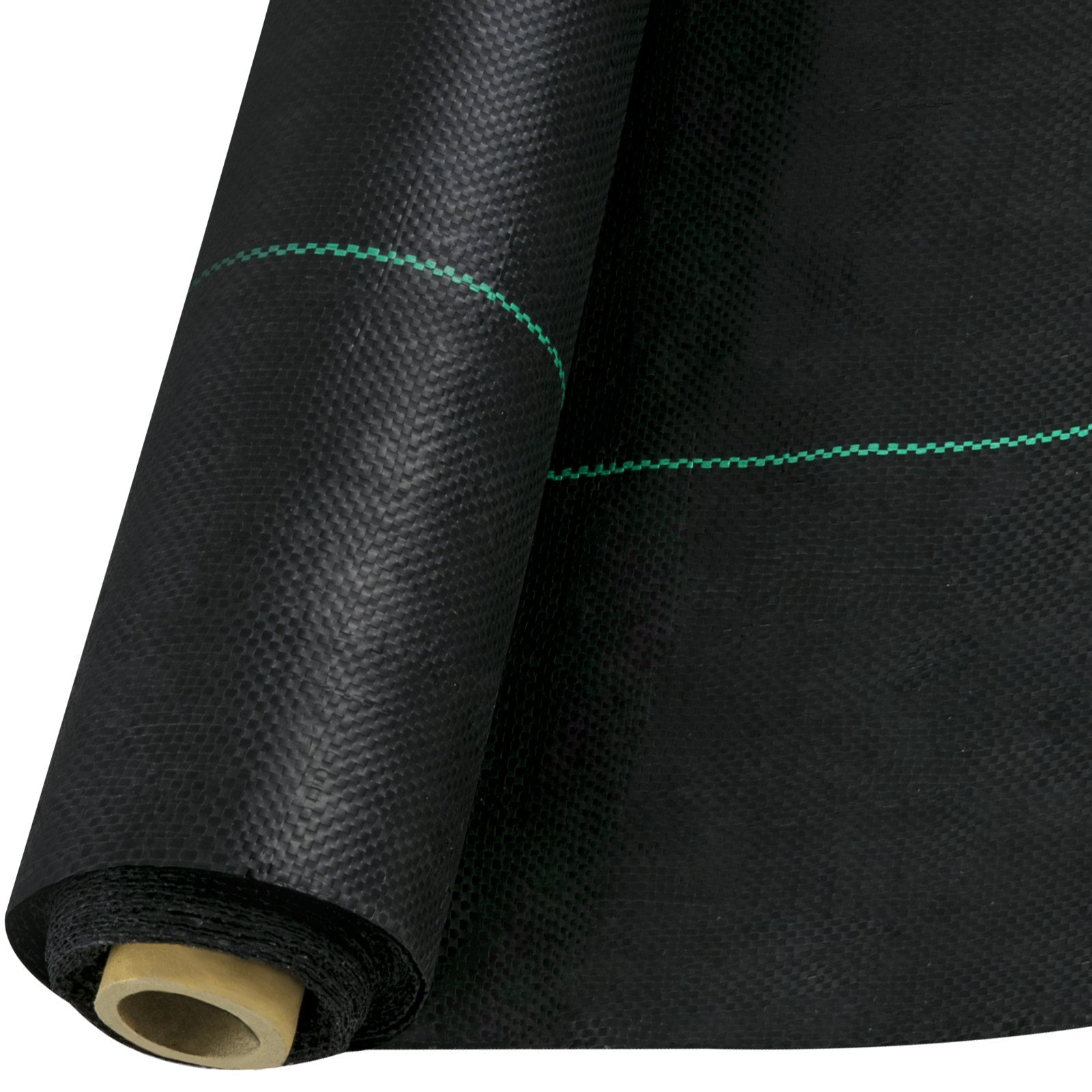 VEVOR 6FTx300FT Premium Weed Barrier Fabric Heavy Duty 1.5OZ, Woven Weed Control Fabric, High Permeability Good for Flower Bed, Geotextile Fabric for Underlayment, Polyethylene Ground Cover