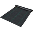 VEVOR 6FTx300FT Premium Weed Barrier Fabric Heavy Duty 1.5OZ, Woven Weed Control Fabric, High Permeability Good for Flower Bed, Geotextile Fabric for Underlayment, Polyethylene Ground Cover