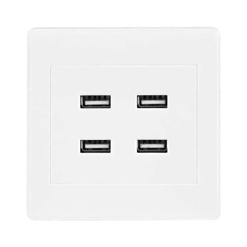 USB charging wall socket panel