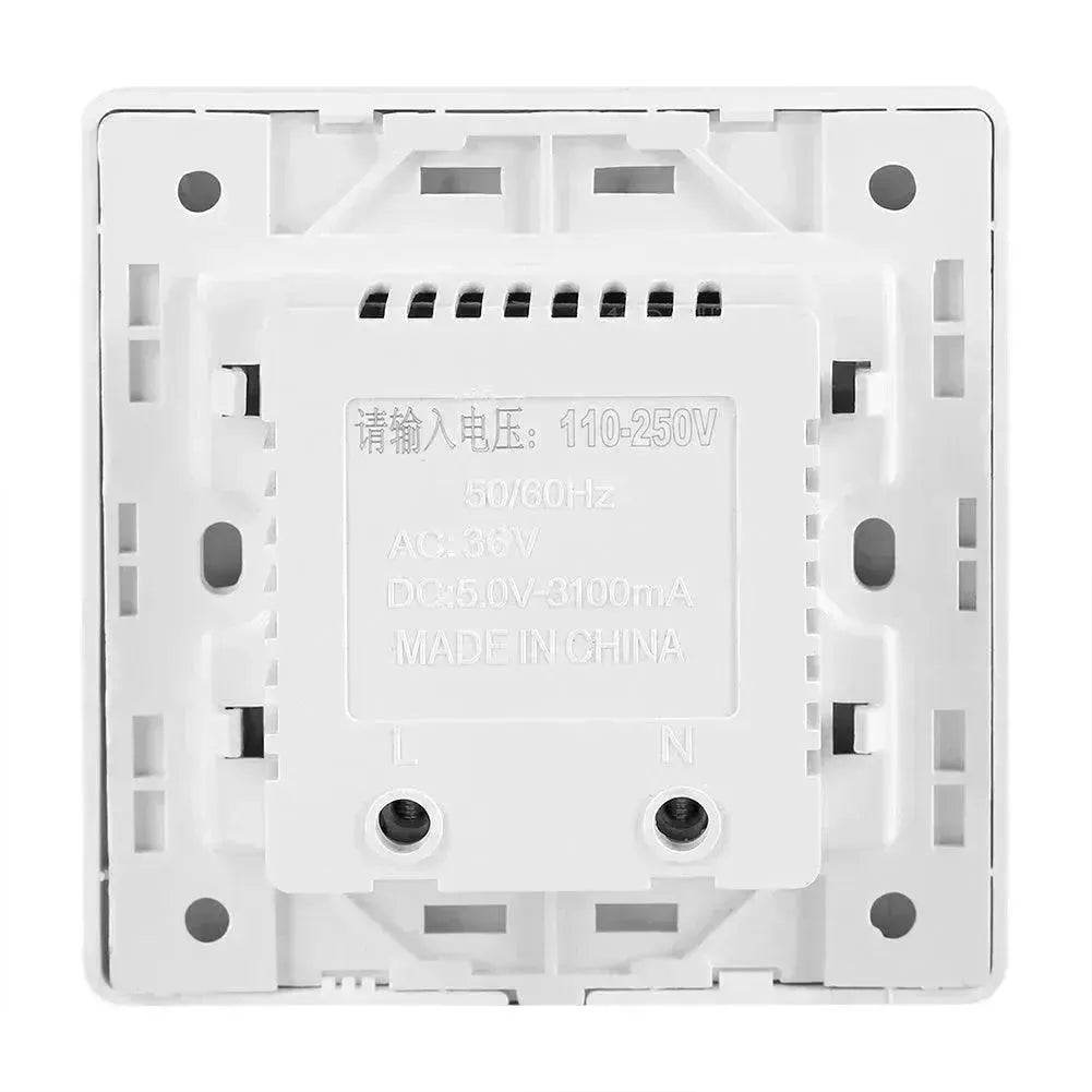 USB charging wall socket panel