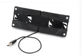 USB Dual Fan Cooling Laptop