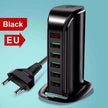 USB five-port smart charger Smart USB Power Adapter
