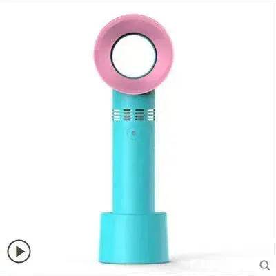 USB Mobile Phone Holder Hand-held Leafless Fan