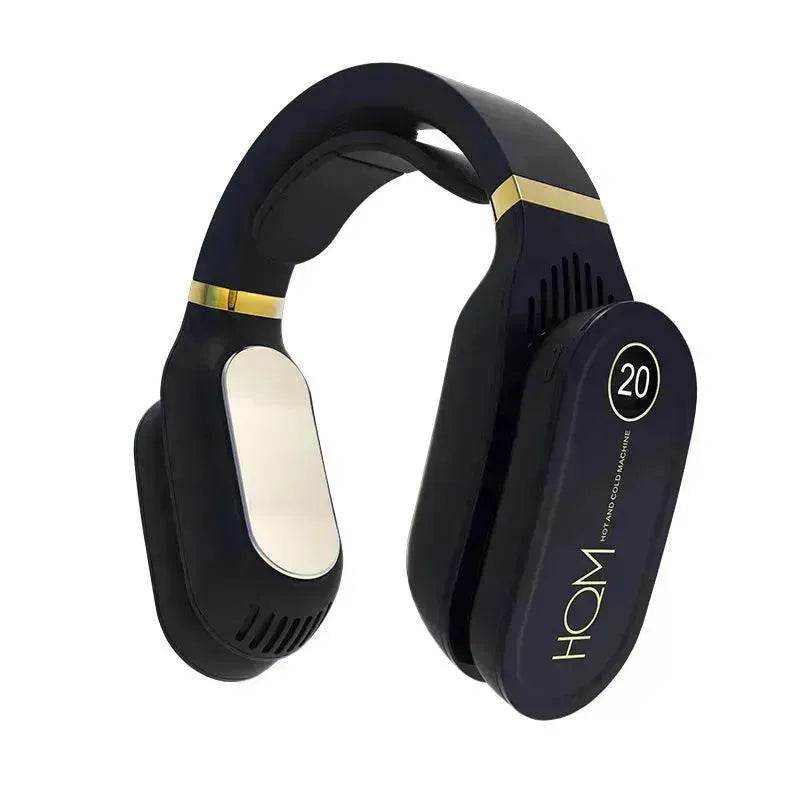 USB Portable Hanging Neck Cooling and Heating Fan Air Conditioner for Home Office, Travel