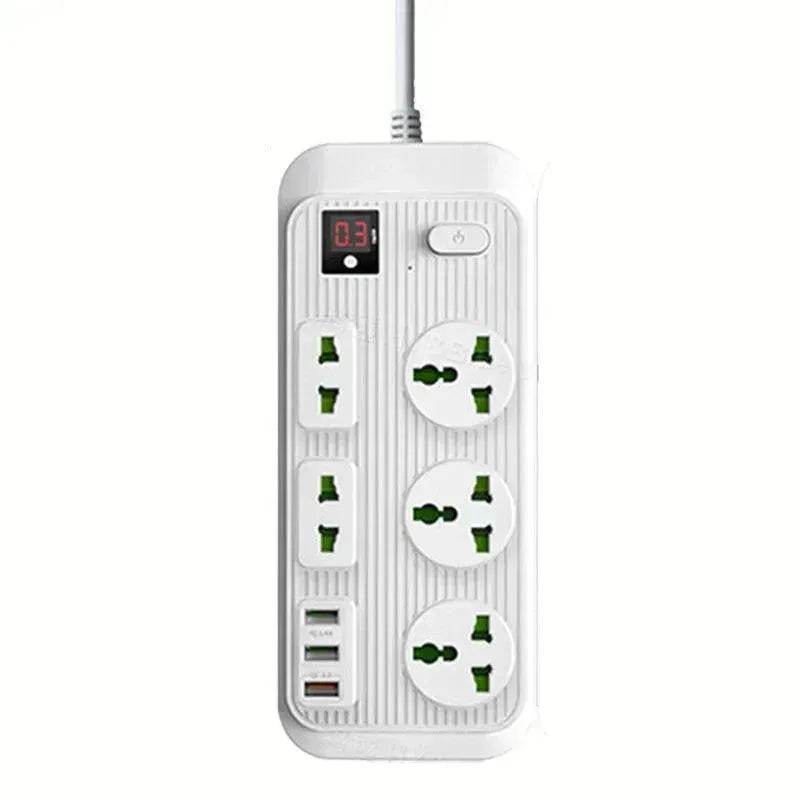 USB Power Strip Smart British Plug Multi-function Power Surge
