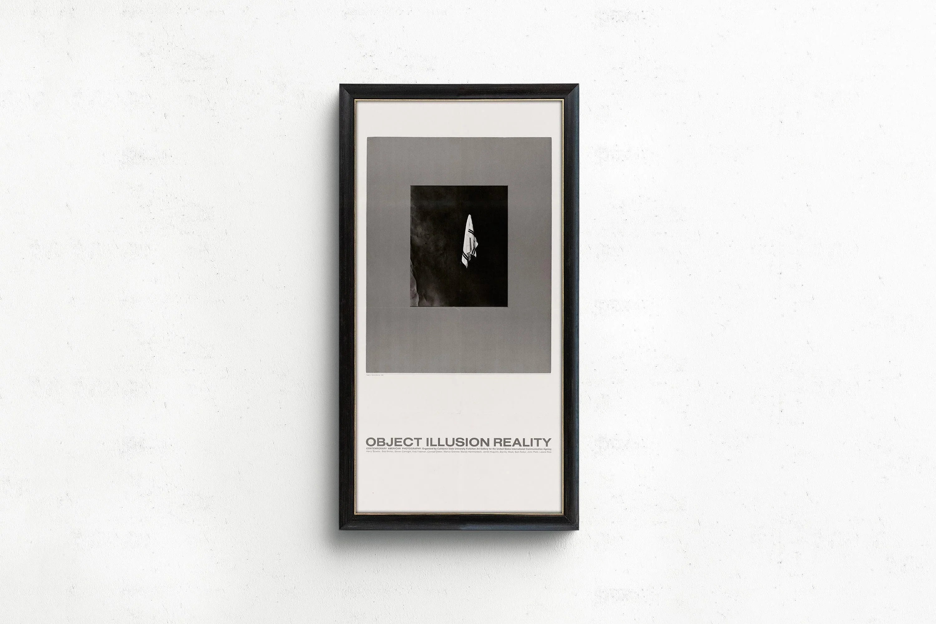 USIA Poster: Object Illusion Reality - Midcentury Modern Giclee Print (2x1)