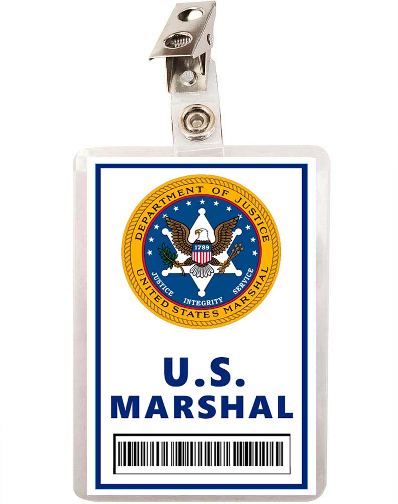 US Marshal ID Badge