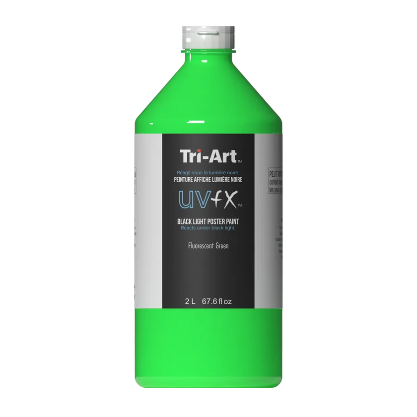 UVFX Black Light Poster Paint - Fluorescent Green