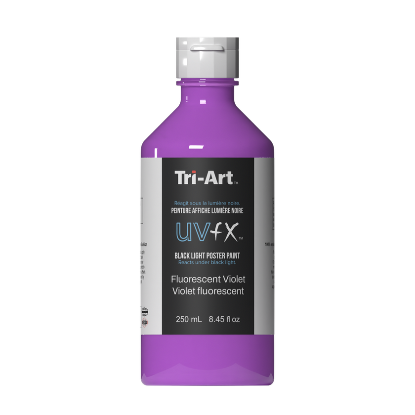 UVFX Black Light Poster Paint - Fluorescent Violet