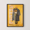 V. Strimaitis ‚Äì The Overcoat (Gogol) | Striking Soviet Film Poster in Yellow | Vintage Movie Print (available handframed or unframed)