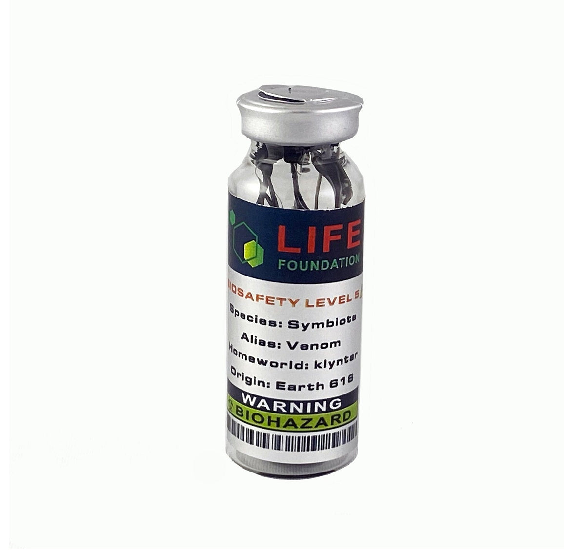 Venom Symbiote Vial Life Foundation