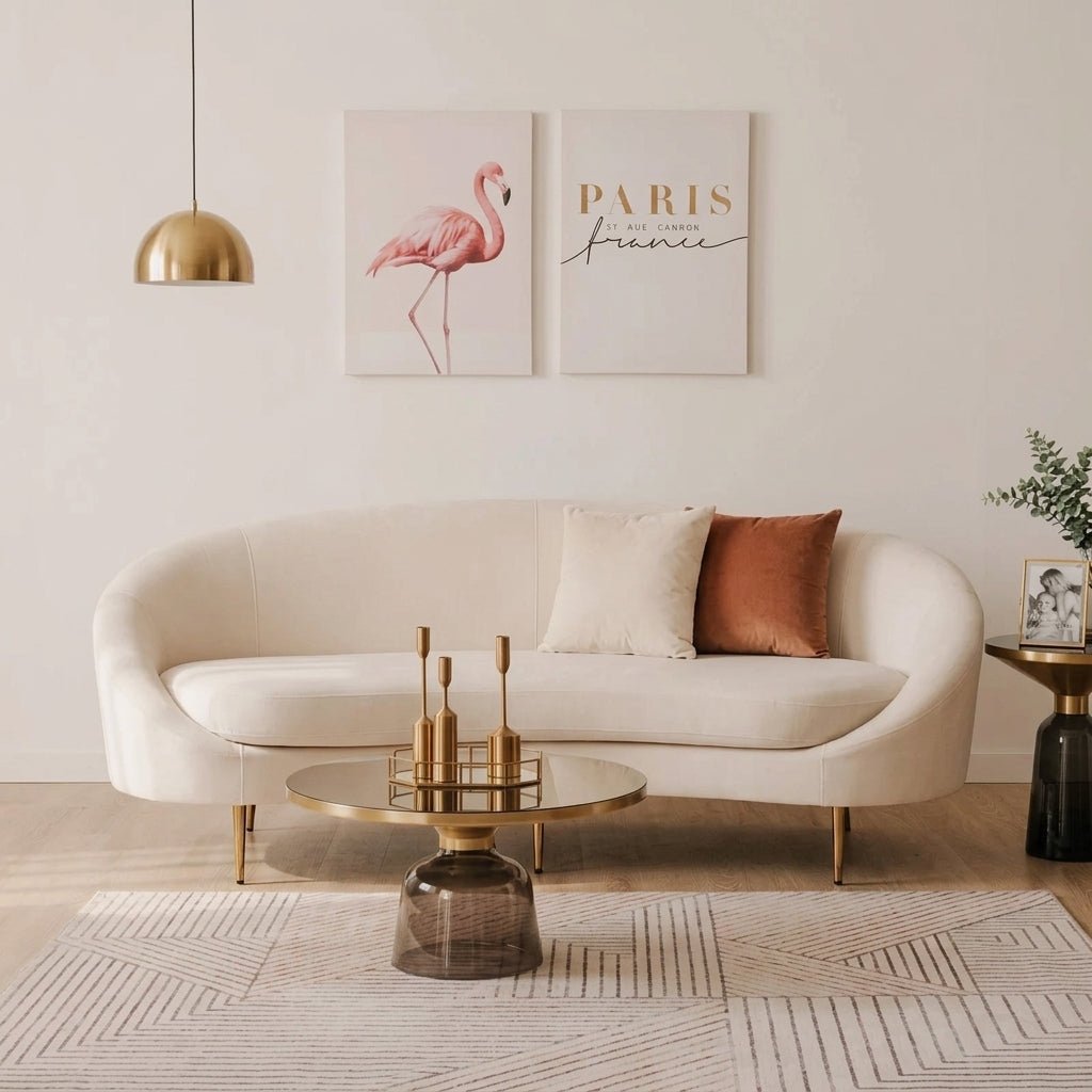 V38 Modern Fabric Sofa
