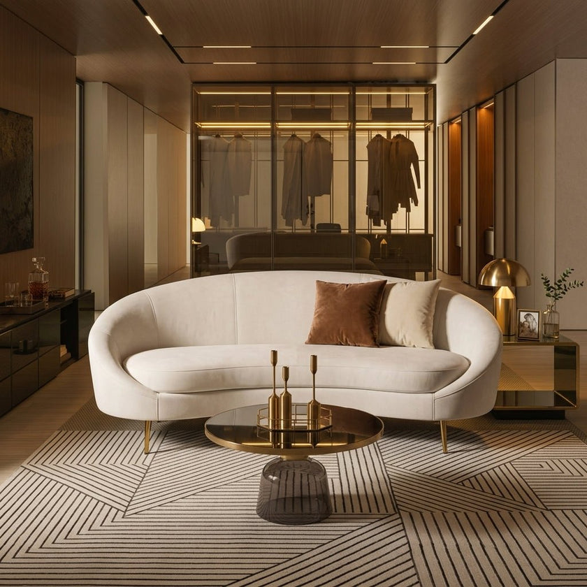 V38 Modern Fabric Sofa