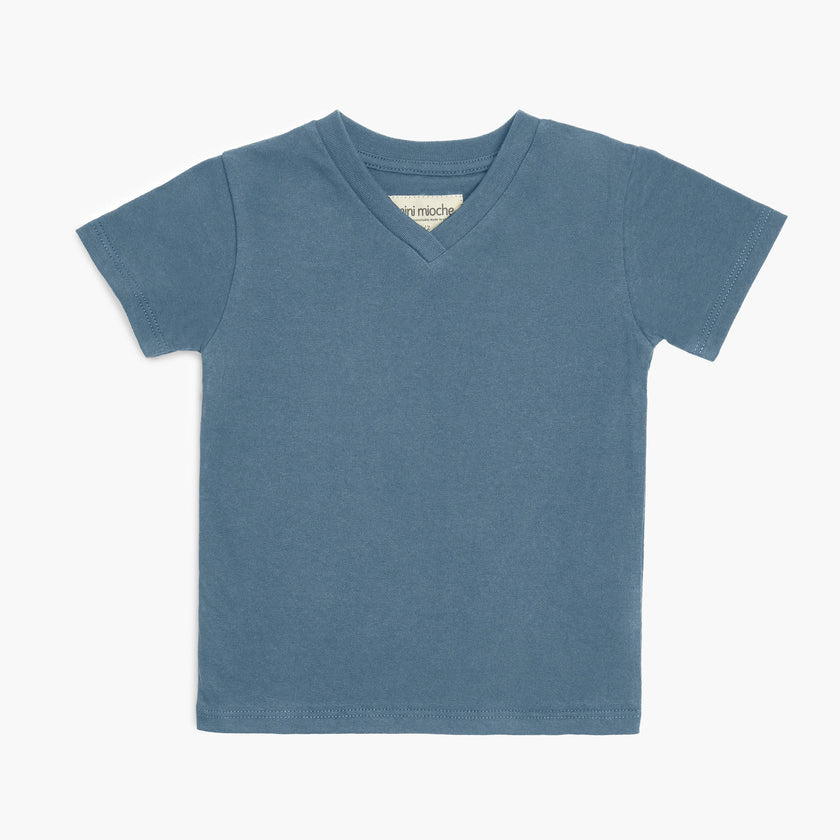 T-shirt à col en V Cloud