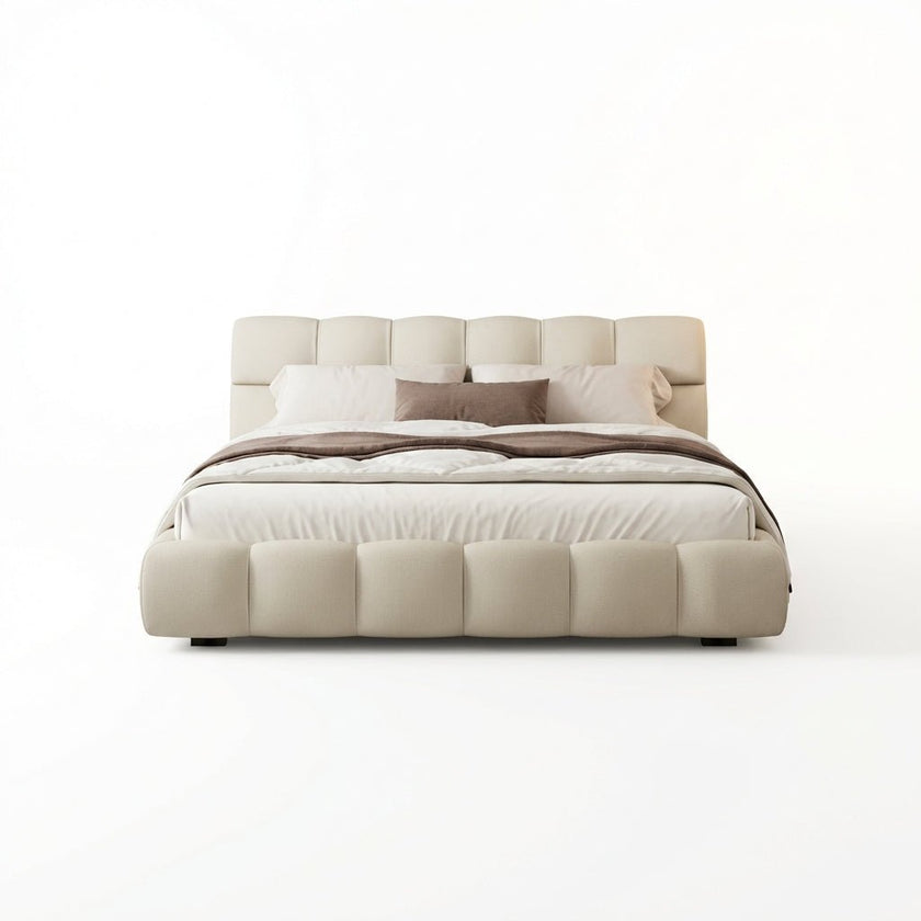 Valencia Modern Low-Profile Tufted Bed