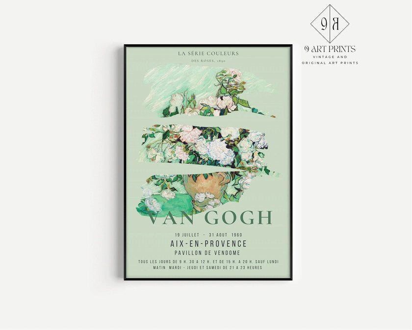 Van Gogh Exhibition Art Print Set: Museum Quality Giclee