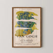 Van Gogh Irises Exhibition Poster: Fine Art Giclee Print