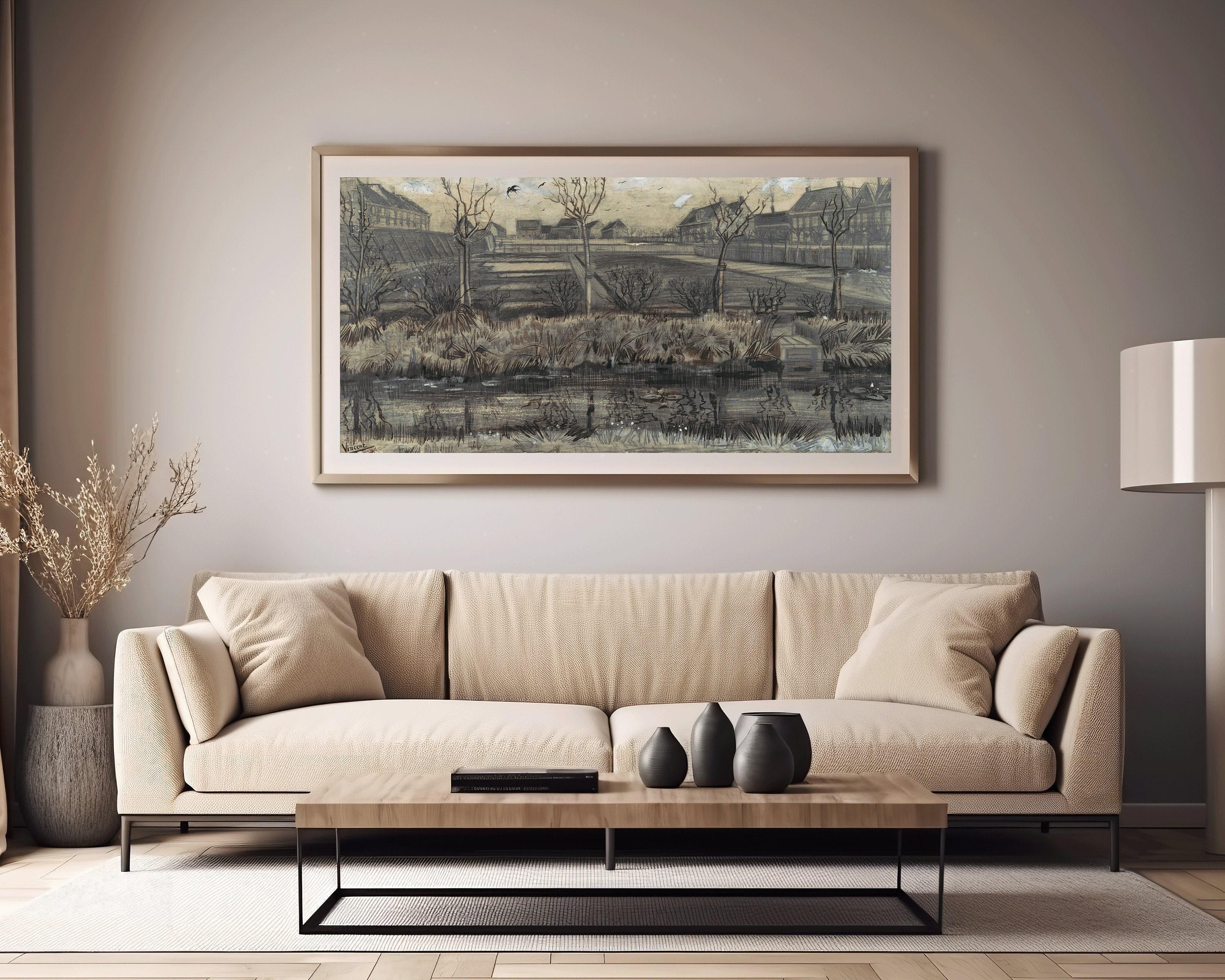 Van Gogh Nursery Art Print: Vintage Impressionist Schenkweg Painting