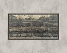 Van Gogh Nursery Art Print: Vintage Impressionist Schenkweg Painting