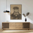 Van Gogh Postman Print: Impressionist Fine Art, Giclee on Hahnemuhle Paper